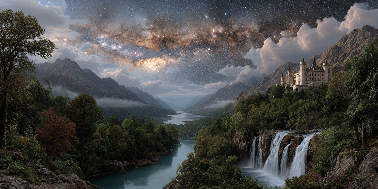 AI-Generated Fantasy Scene