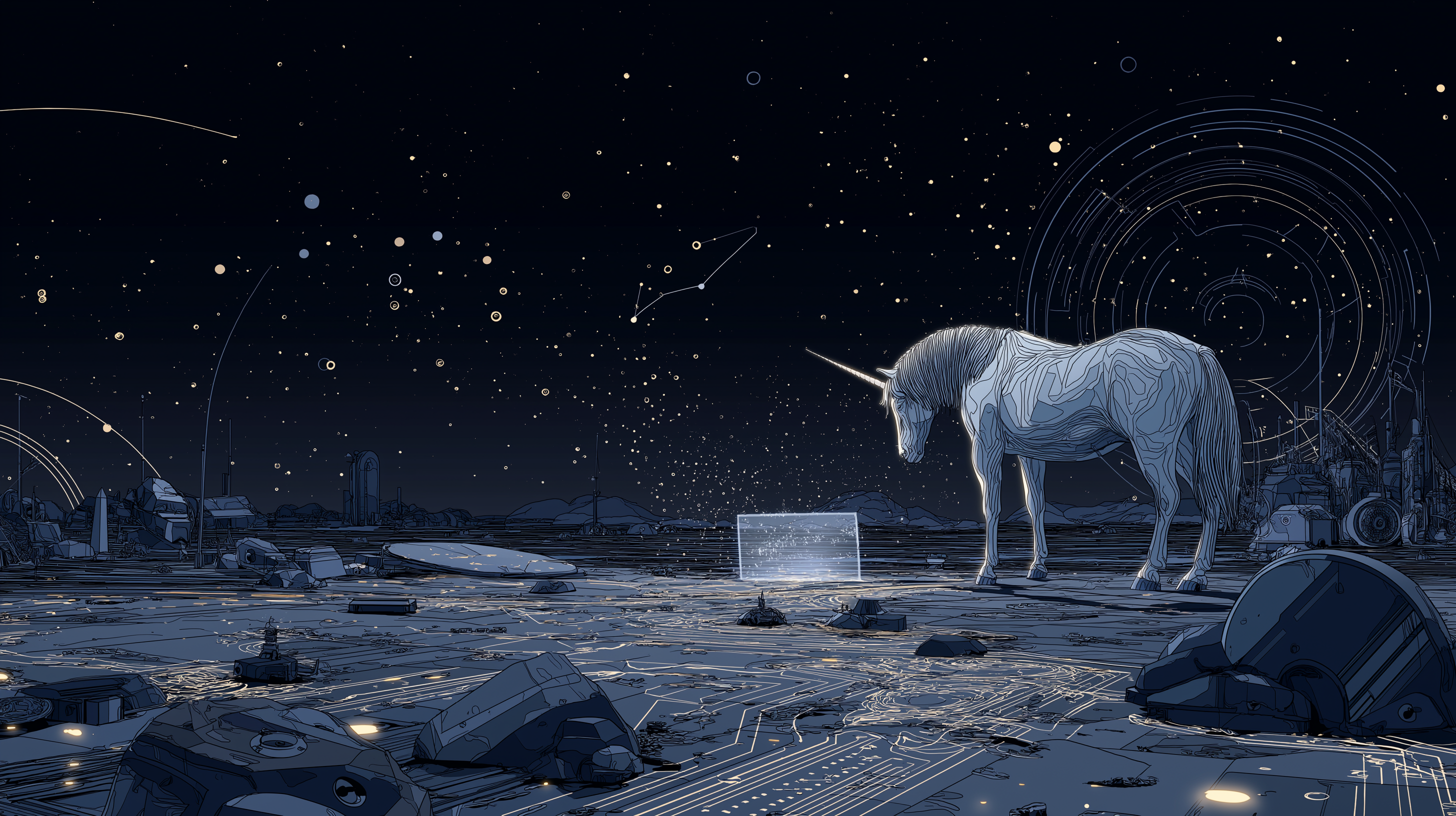 The Unicorn Who Debugged the Moon